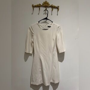 Zara Ivory Mini Dress